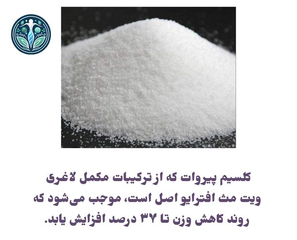 کلسیم پیروات در مکمل لاغری ویت مث افترایو اصل