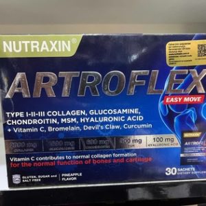 مکمل گلوکوزامین برای سلامت مفاصل نوتراکسیم مدل Artroflex - بسته 30x6 gr‎