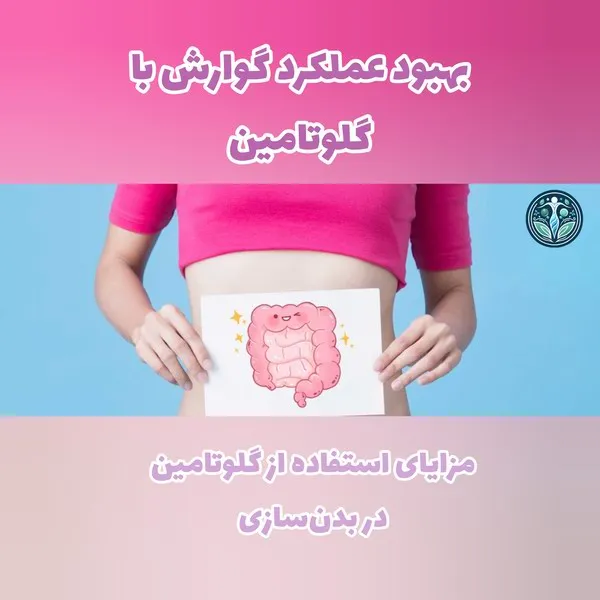 بهبود عملکرد گوارش از مزایای استفاده از گلوتامین در بدن‌سازی