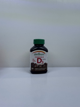 قرص جویدنی ویتامین D3 جمیسون Jamieson Chewable