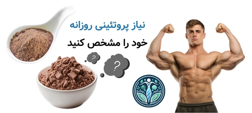 نیاز پروتئینی روزانه خود را مشخص کنید