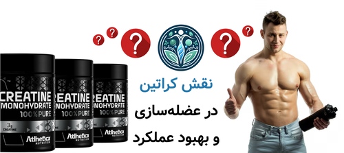 نقش کراتین در عضلهسازی و بهبود عملکرد