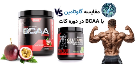 مقایسه گلوتامین با BCAA در دوره کات