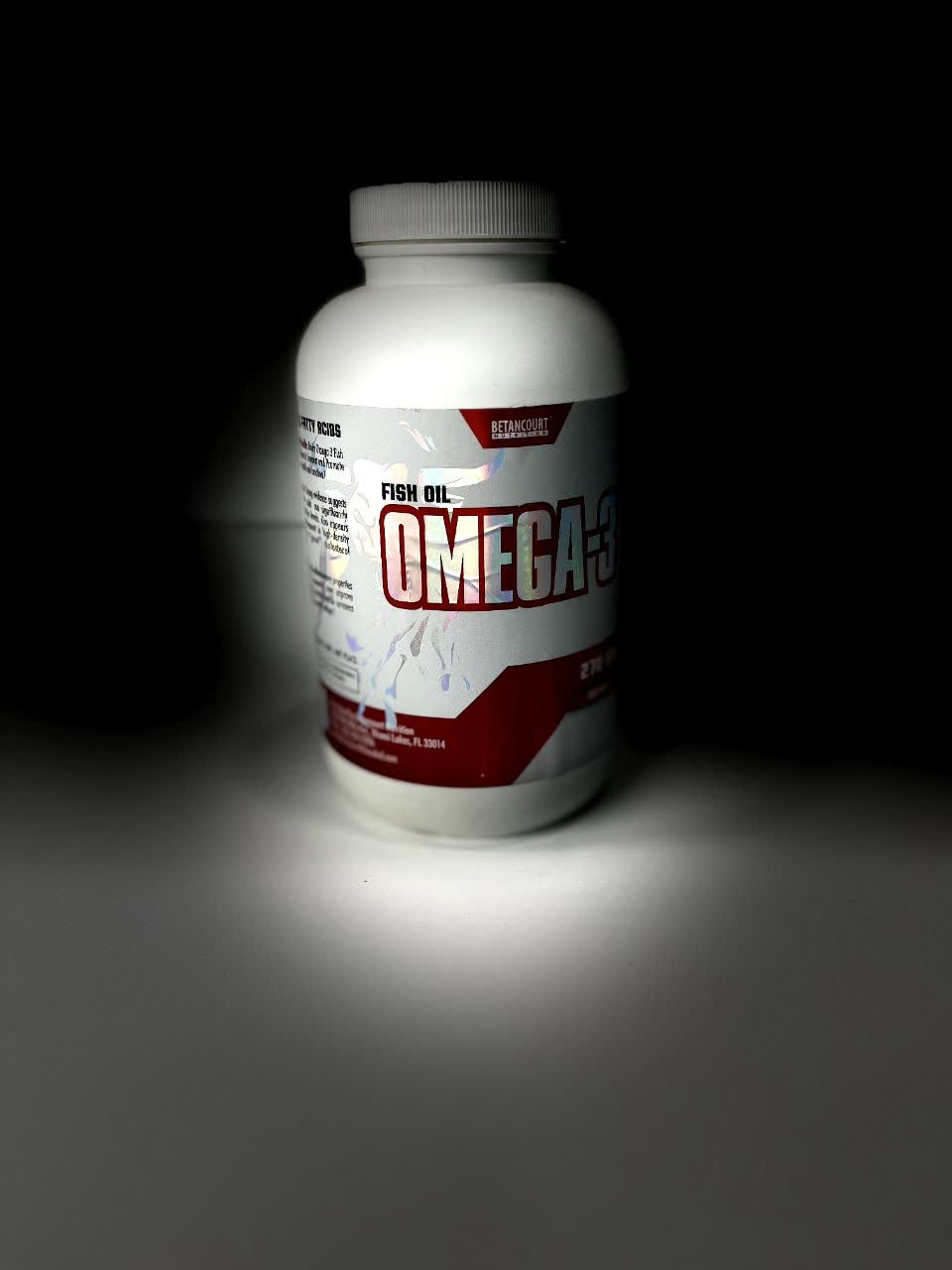 اومگا 3 بتانکورت فیش اویل BetanCourt Omega3 FishOil اومگا 3 بتانکورت فیش اویل BetanCourt Omega3 FishOil